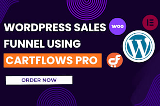 wordpress sales funnel using cartflows pro