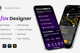 design clean, modern interfaces for your apps, website, and landing page
