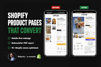 redesign your shopify product page for more sales