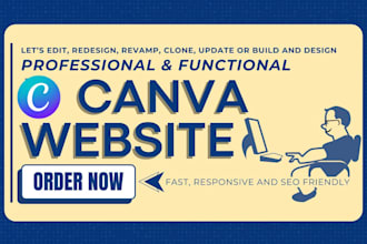 canva website design canva landing page redesign edit revamp canva website