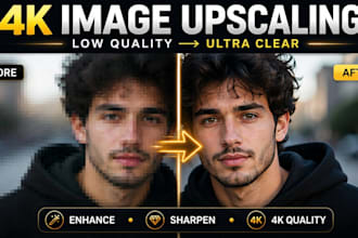 upscale images to 4k and enhance image quality
