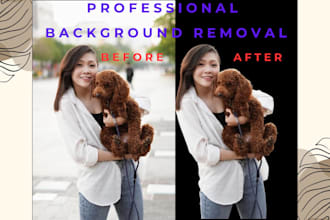 remove image background and deliver clean transparent photo