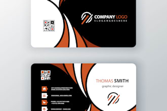create modern and unique business card design