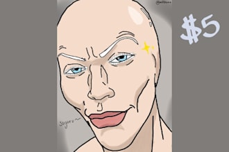 draw anything for 5 dollars