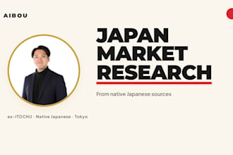do japan market research and entry strategy from native sources