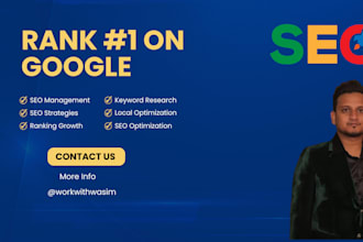rank website and google business profile on 1st page