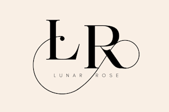 design a luxury monogram and elegant minimalist logo for your brand