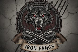 design a bold and urban gang style logo for your team or brand