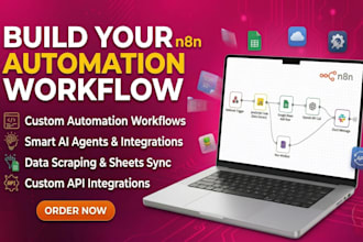 build expert n8n workflows, ai automations and API integrations