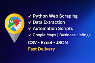 extract google maps business listings and leads