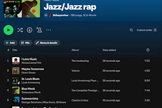 curate a playlist for any purpose and platform