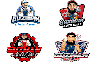 design auto detailing automotive car dealership, mobile detailing logo