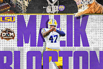 create professional sports graphics, athlete edits, and posters
