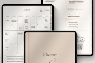 design digital planner, kdp journal design, etsy digital planner,calendar design