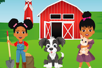 illustrate children story book illustration and covers