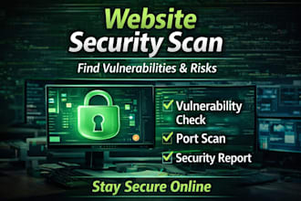 perform a basic website security vulnerability scan
