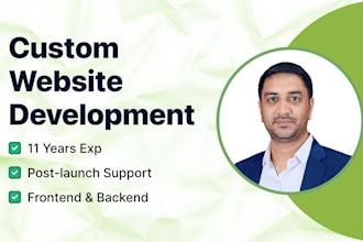 do custom website development