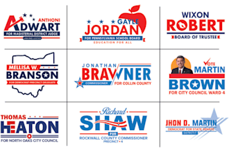 design ultimate political flyer, logo banner, postcard, for election campaign