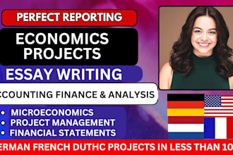 do microeconomics, macroeconomics,  economics finance tasks