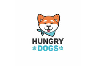 design raising money buy dog food logo