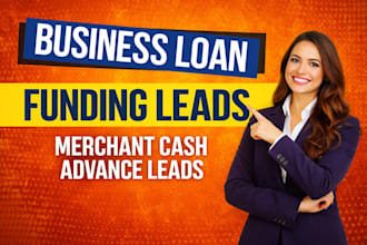 provide premium fresh mca funding leads for your business