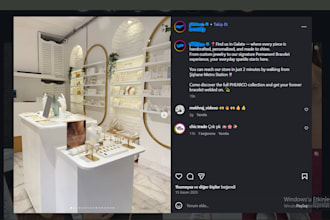 write creative and audience focused social media captions for you