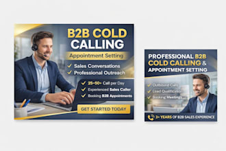 do professional b2b cold calling and appointment setting