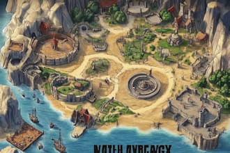 design custom fantasy world maps rpg maps for games