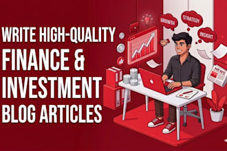 write personal finance and investment blog articles