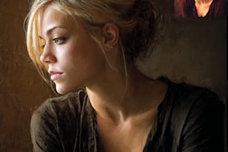 create a your photo into a digital oil painting portrait art for you