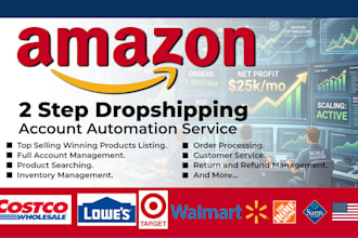 do amazon 2 step dropshipping fbm product research and store management