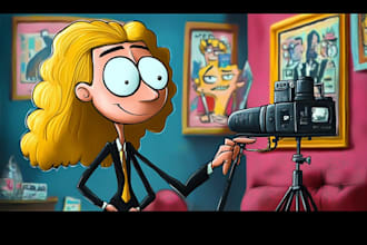 draw you like a cartoon TV caricature