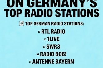 promote your songs on top germany radio stations