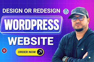 build wordpress website development, design redesign, clone, customize wordpress