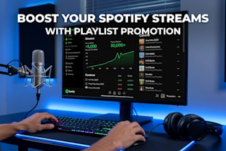 boost your spotify streams with playlist promotion