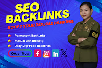 do manual link building seo backlinks and a 500 word article