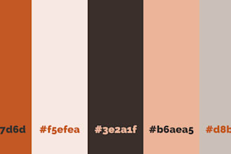 create a professional brand color palette