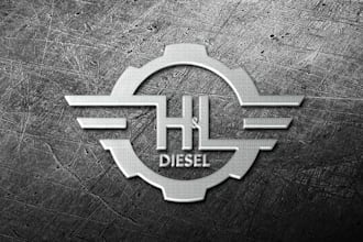 create pro diesel, heavy diesel repair, mobile mechanic logo