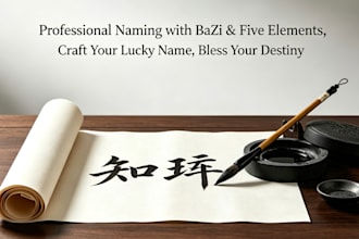 craft personal and business names with bazi and five elements