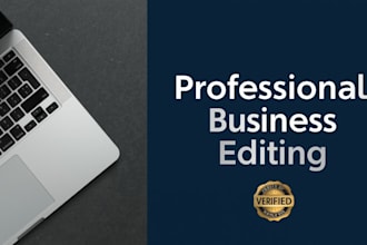 professionally edit and proofread your business documents