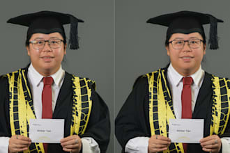 do headshot model image retouch