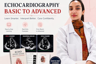 teach echocardiography with real echo cases on zoom