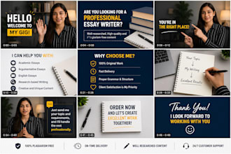 write professional essays, articles, and content writing