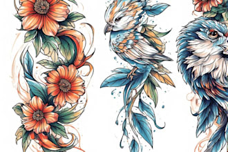 design professional tattoo design