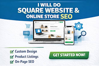 do square website design square online store square online product listing SEO