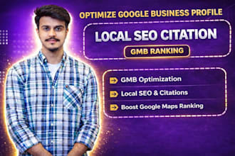 build 7000 local SEO citations for gmb ranking