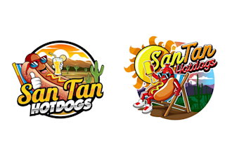 design excellent hotdog logo with free vector files