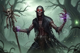 fantasy horror and fantasy horror character