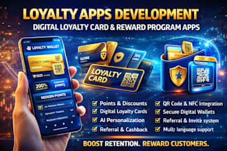 build loyalty app, loyalty card app, loyalty wallet app, loyalty program app