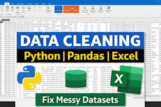 clean and preprocess messy datasets using python pandas
